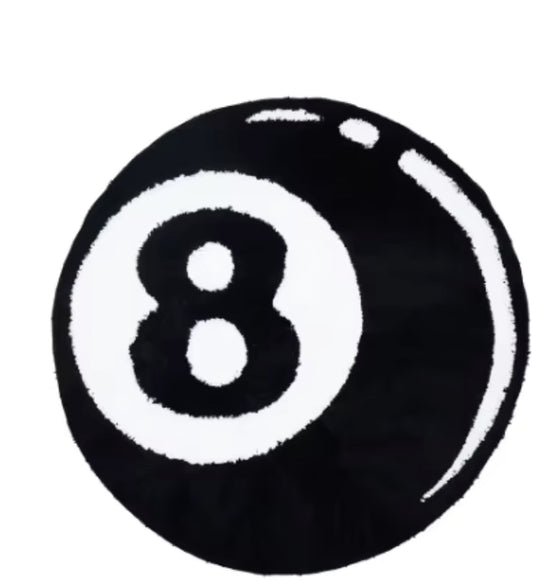 8 ball rug